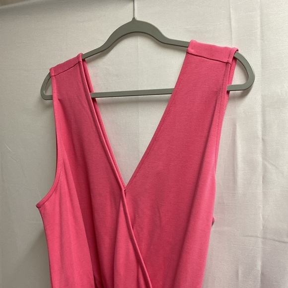 The Drop Caralyn Sleeveless Wrap Jumpsuit Pink Size XXL NWT - Picture 6 of 9